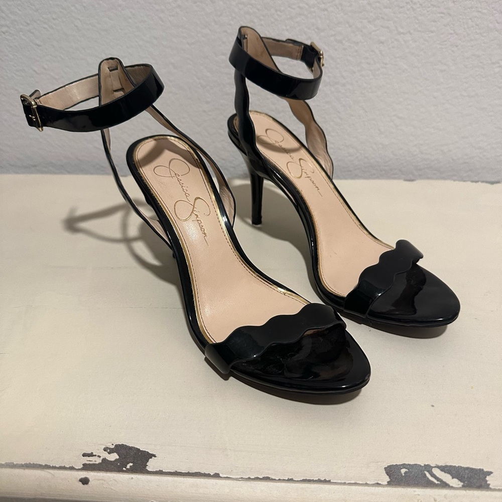 Jessica Simpson Black Heels
